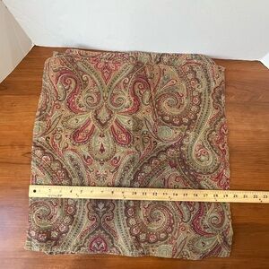 Lauren Ralph Lauren Paisley Holiday Pattern 20"x20" Cotton Napkins Set Of 4